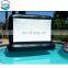 New design air floating billboard inflatable display screen on water/land