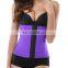 Neoprene  Steel Bones Vest Waist women tight latex corset shaper