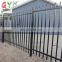 Powder Coating Weld Picket Fence Wrought Iron Spear Top Steel Fence