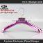 IMY-348 Violet Plating Plastic Colorful Hanger High End Electroplating Hanger
