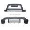 4x4 Car Accessories ABS Plastic Front Bumper Bull Bar For Sportage 2008-2012