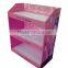 OEM design cardboard eyelashes display counter/eyelash display stand