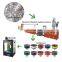 1.75mm 15-30kg/h PLA 3d filament extruder line