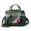 Women Bag Leather Handbag, Women Shoulder Bag Tote Flowers Shell A Main Femme Rivets Fur Ball Pendant Luxury Designer Ladies/