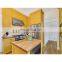 Modern design waterproof Yellow kitchen cabinet
