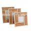 K&B wholesale hot sale modern new wooden natural color DIY photo frame