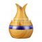 Mini Vase shaped 7 Color LED light Fragrance Aromatherapy Air Humidifier Essential Oil Diffuser Humidifier for Home office