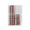 low cheap metal shiny flower vases
