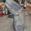 Galvanized Razor Blade Barbed Wire Concertina Coil Bto-22 450mm Diameter