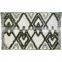 2022 latest diamond design water absorb mat bath rug microfiber bath mats