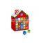 Custom made cheap creative fancy house shape gift box