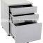 2 Drawer Mobile Pedestal 0.6 mm Metal Computer Cabinet