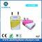 Multiple fashionable color match mobile phone battery charger eu plug