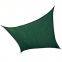 Heavy Duty Shade Sails HDPE Anti UV 185gsm Triangle Garden Cover Mesh Fabric Sail