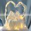 New Fashion Cake Topper White Luminous Ribbon Streamer for Bakery Decoration Celebration Cake Topper