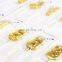 New Arrival 0~9 Number Golden Candle Birthday Cake Topper Decoration Party Celebration Cake Candles