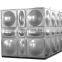 stainless steel sectional water storage tank 10000 litre