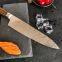 7CR17 Stainless Steel 8 inch Chef Knife with Pakkawood Handle Kitchen Knives Slicing Meat Vegetable Chef's Knife