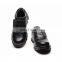 China Light genuine leather black mid cut  metal free  safety shoe