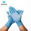 OEM Service High Quality Green Color Oilproof Waterproof Good Abrasion Nitrile Hand Gloves For Wholesale