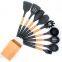 AMAZON PRODUCTS NEW SILICONE WOOD KITCHEN UTENSILS 9PCS SILICONE UTENSIL SETS WITH WOODEN HOLDER