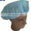 Disposable non-woven round cap