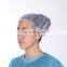 disposable hair net cap non woven buffon cap