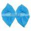 42*19cm Blue Disposable Boot Shoe Covers Slip Resistant