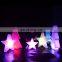 Christmas tree pe /Christmas tree artificial holiday decoration PE plastic led tree star snow lighting led decor light