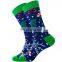 Fashion Cartoon Pattern Ins Street Style All Cotton Festival Men Women Christmas Socks