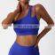 Factory Sale One Shoulder Sports Sexy Bras Irregular Backless Gym Shockproof Tops