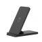 Slim foldable 15w wireless stand mobile phone holder portable fast wireless car charger