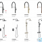 Save space; easy to clean; enhance aesthetics; enhance aesthetics Suite mixer series