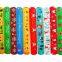 Wholesale Fast Shipping  Customized  Christmas Digital Printed Silicone Snap Slap Wristband