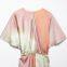 Women's 2025 New European and American Fashion Tie dye Printed Midi Dress