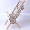 Folding Wood Magazine Rack