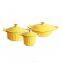 High Quality Store Gift OEM Enamel Colorful Nonstick Cast Iron Cookware Set
