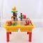Intelligent Plastic ABS PP Blocks , Bricks block With Desk
