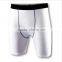 (OEM ODM FACTORY)Nylon/Lycra Men's blank Exercise Compression Workout Shorts/wholesale compression shorts /mens sports shorts