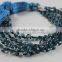 Wholesale London Blue Topaz Faceted Heart Beads
