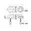 High quality waterproof ultrasonic sensor NU40B15TR-3