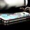 Bling Elegant Crystal Diamond aluminium metal Bumper case for iPhone6/Plus, iPhone5/5c/5s
