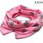 Fashion Cute Polka Dot Printed Kids Girls Cotton Knitted Circle Loop Infinity Scarf