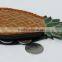 Leather flap embossed coin pouch small crafted bags Vintage wallet