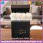 Environment-friendly paperboard printed luxury square flower packaging box/rose box