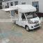 European Standard Electric Big Windows Mobile Fast Food Car,BBQ Kitchen Catering Van