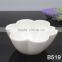 New Small White Ceramic Bowl with Tray