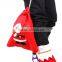Y063 red color cute snowman Christmas Gift Bag