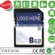 8GB SD Memory Card CLASS 4 Class 6 Class 10 For Digital Cameras