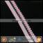 Fashion design crochet elastic nylon soft comfortable 1 inch nylon strap